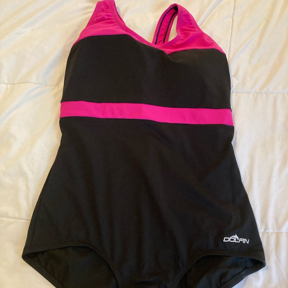 Dolfin size 16 Aquashape Swimsuit NWT